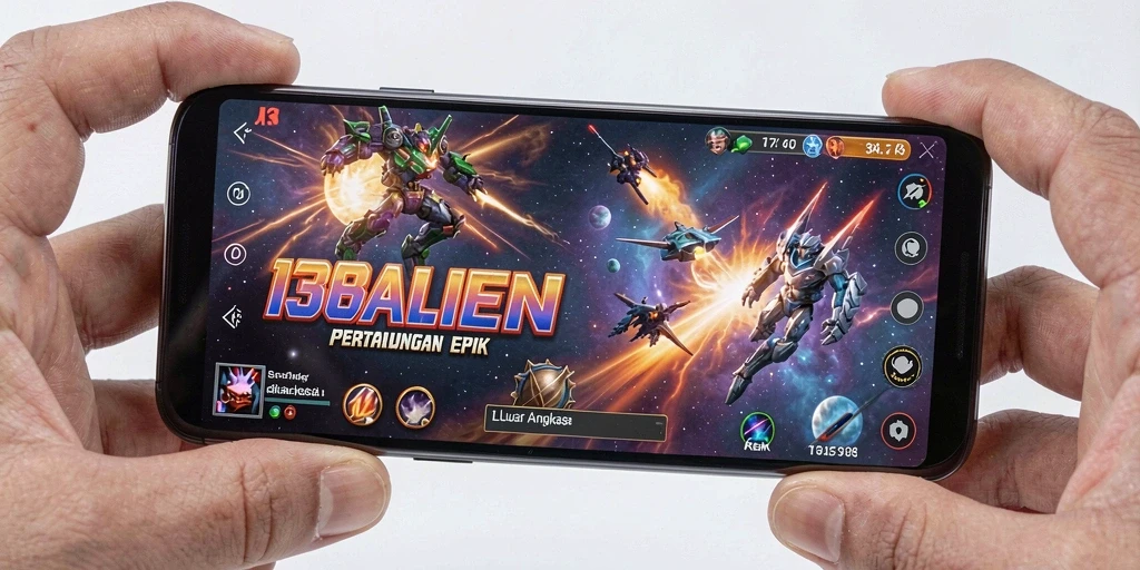 Gameplay seru 138ALIEN dengan pertarungan luar angkasa yang mendebarkan.