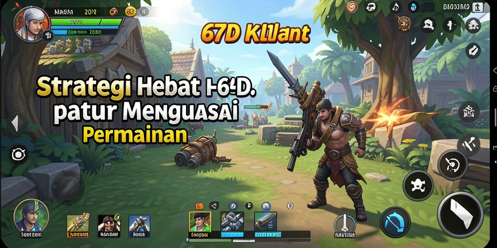 Tampilan gameplay yang menantang dan mengasyikkan di 66D.