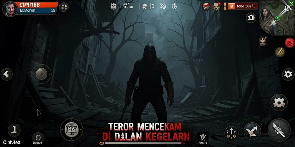 Gameplay CIPIT88 yang menyeramkan dan menegangkan.