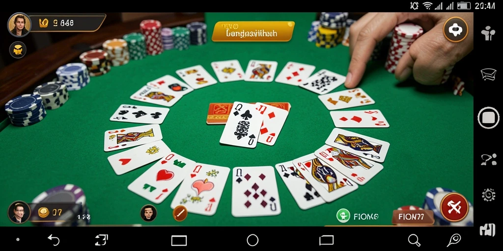 Tampilan gameplay seru FIONA77 dengan pemain yang aktif.