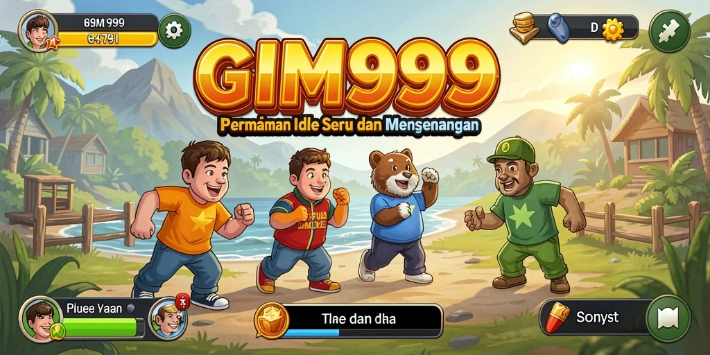 Tampilan gameplay GIM999 yang menarik dan interaktif.