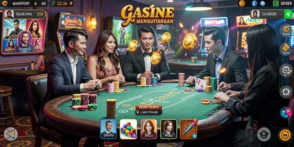 Tampilan gameplay HARAPJP yang menarik dan penuh warna.