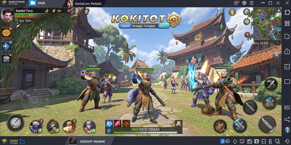 Tampilan menarik dari gameplay KOKITOTO yang mendebarkan.