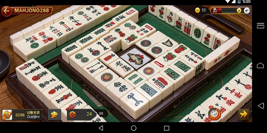 Gameplay Mahjong seru di MAHJONG288 yang mengasyikkan.