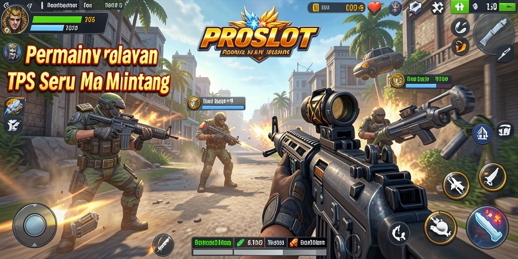 Tampilan gameplay mendebarkan dari PROSLOT, penuh aksi dan strategi.