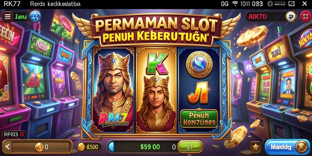 Tampilan gameplay RK77 yang menarik dan seru.